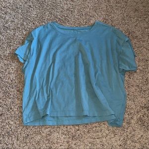 cropped lulu lemon top